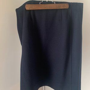 M.M. LaFleur Textured Skirt in Galaxy Blue